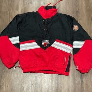 Vintage 1990’s Chicago Bulls Starter Pullover